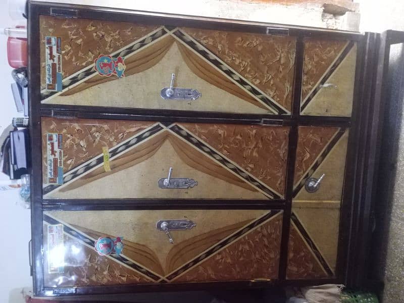 Used Metal Storage Cabinet in Excellent Condition for Sale 0