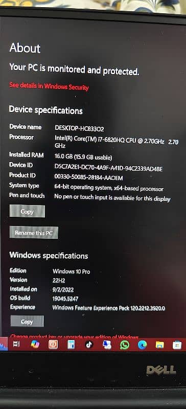 Dell precision i7 5510 16gb 2