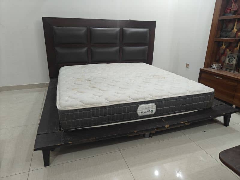 bed set - double bed - wooden bed by Haroon's 5