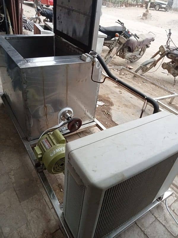 Ice candy machine full standardsteel capaci, Gellato ice Cream Machine 12