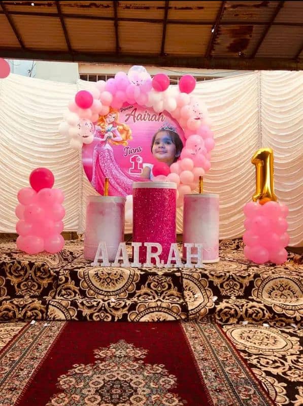 Birthday Mayyo Mehndi Event Planner Ballon Decorations 0