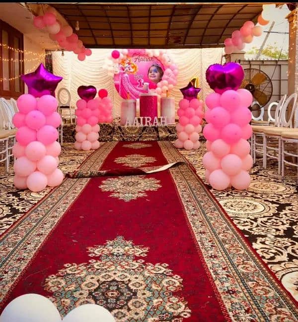 Birthday Mayyo Mehndi Event Planner Ballon Decorations 5