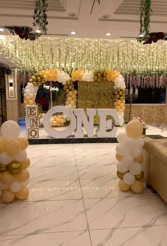 Birthday Mayyo Mehndi Event Planner Ballon Decorations 9