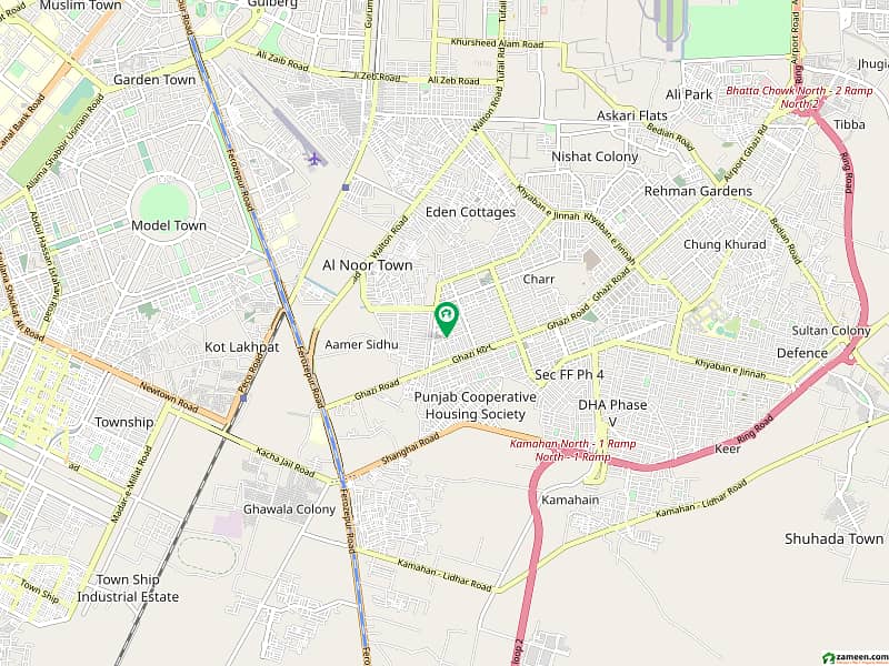 23 MARLA CORNER PLOT IN PHASE 3 DHA LAHORE 0