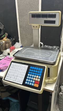 electronic printer scale machine