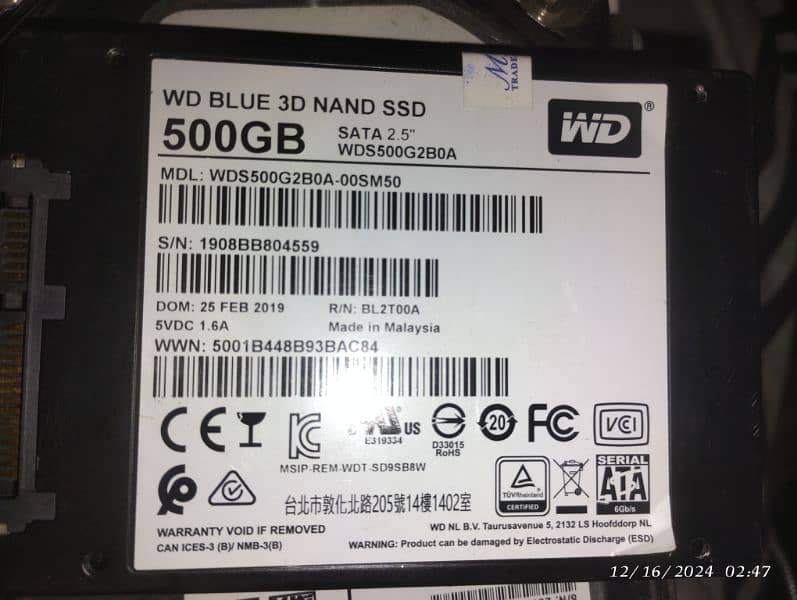 500 GB SSD 1