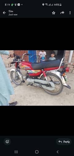 Honda cd 70cc 2020 urgent sale