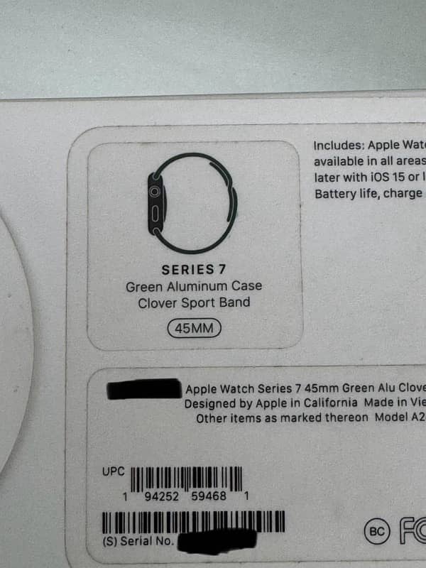 Apple watch series 7 45MM 6