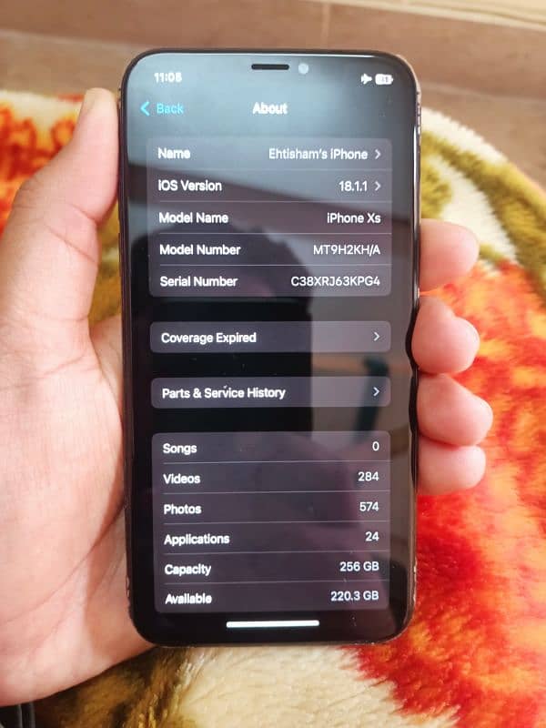 iPhone Xs 256gb Non pta 1