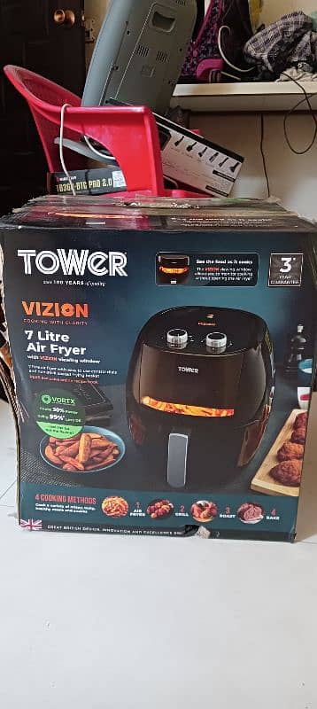 UK Vortx Vizion 7L Digital Air Fryer 1