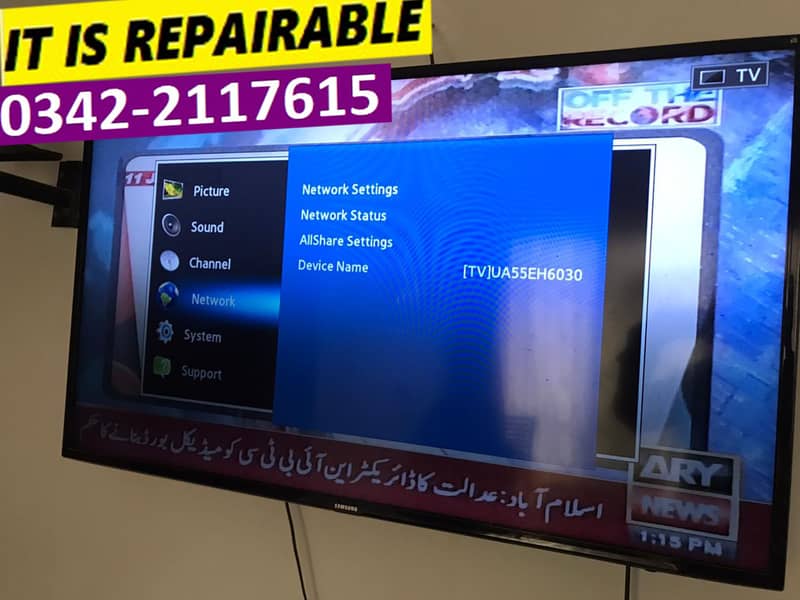 Samsung LED/LCD SMART TV Repairing & Service Register Your Complaint 5