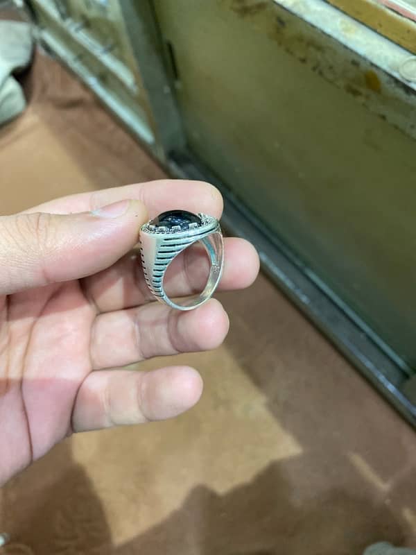 Italian Silver Ring For Men 3