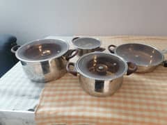 stainless steel cookware set