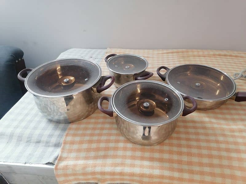 stainless steel cookware set 1