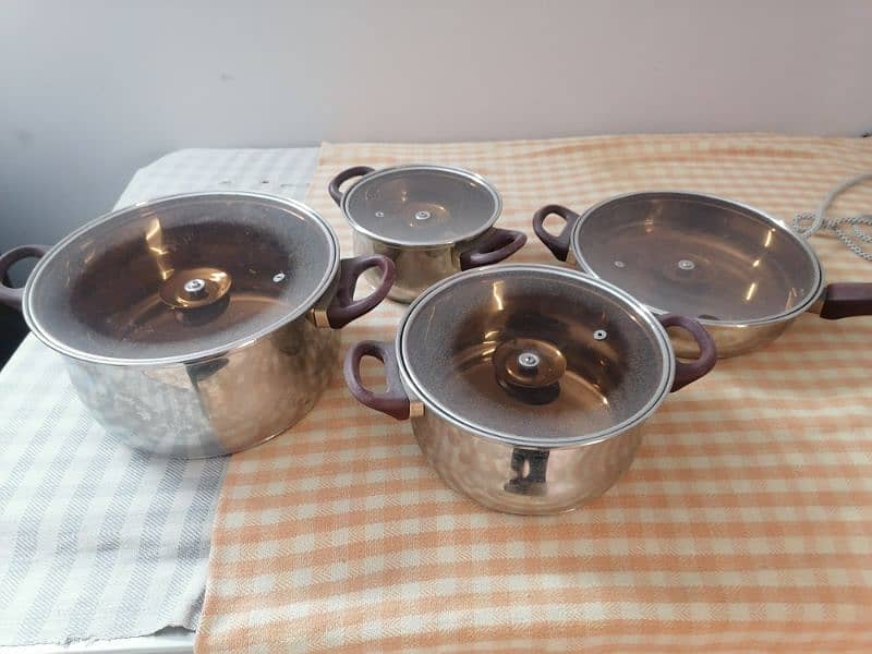 stainless steel cookware set 2