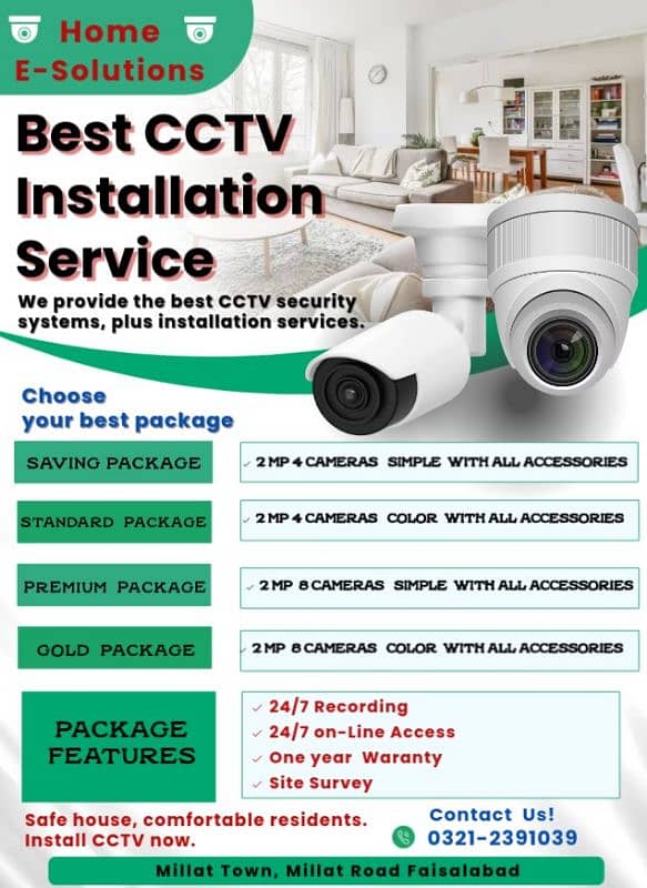 CCTV system for installation 0