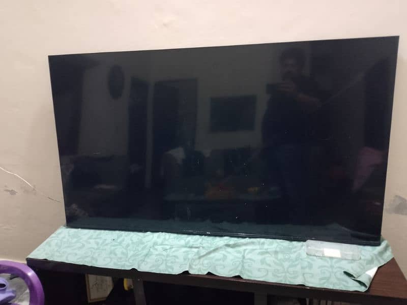 TCL 65 inch panel break 0