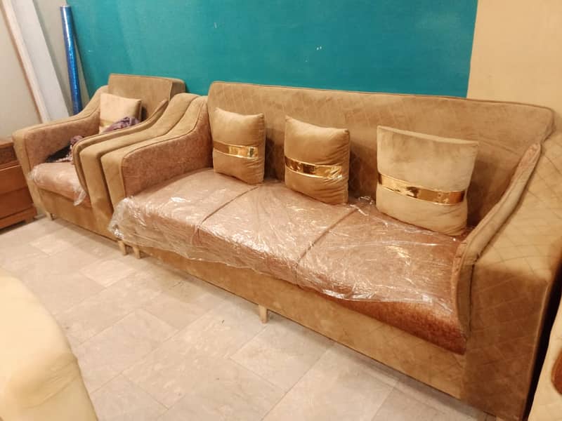 sofa set - 5 seater sofa - 6 seater sofa set - puffy - dewan - sethi 8