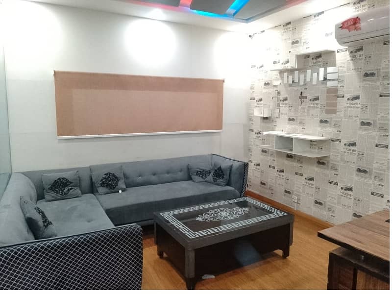 Investment Corridor And Builders Proudly Offer Fully Furnished Area 1200 Square Feet Corporate Office Available For Rent in Main Boulevard Road Gulberg 3 Lahore 4