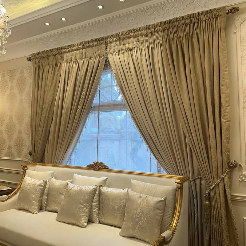 Curtains| Valvet Curtain| Luxury Curtains| Jute Curtain 5