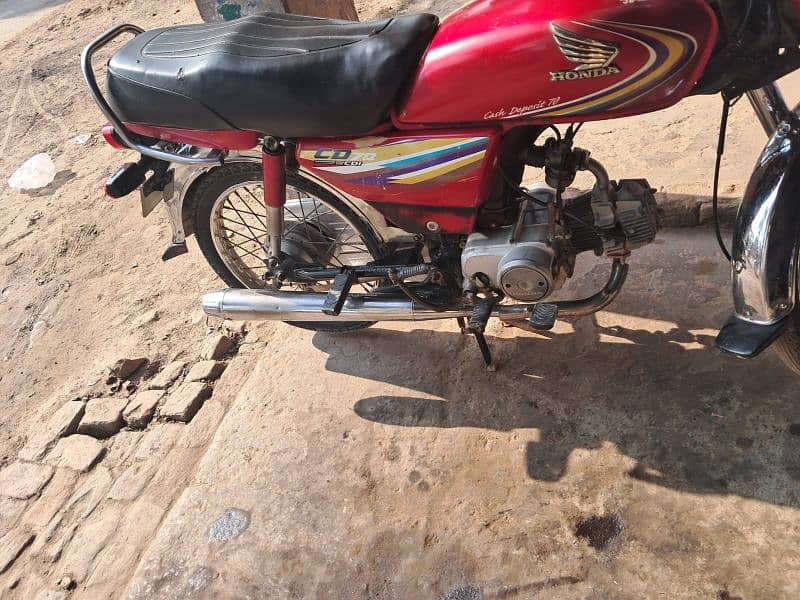 HONDA CD 70 2014 MODEL EXCELLENT CONDITION 3