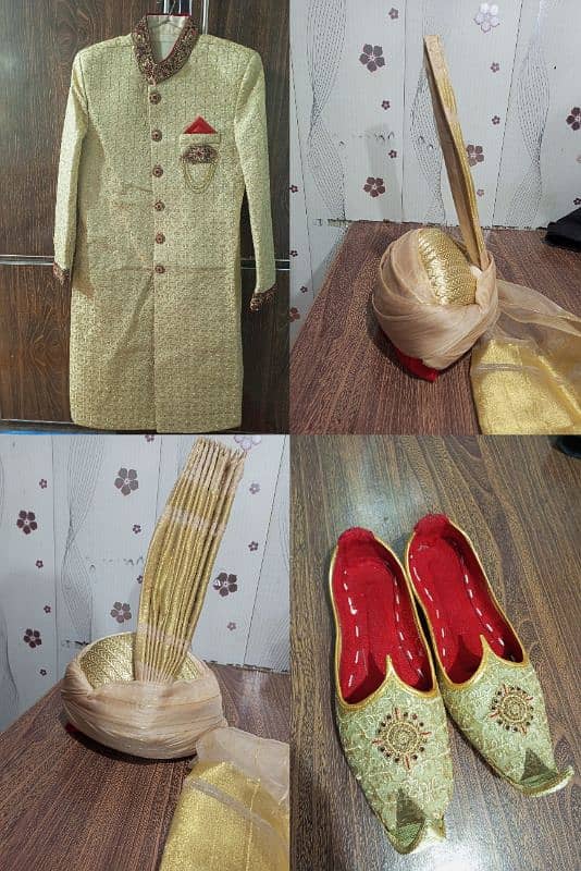 Man barat sherwani. . . Khula. . . . khusa. . . sherwani available 0