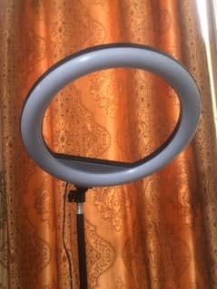 Ring light with stand