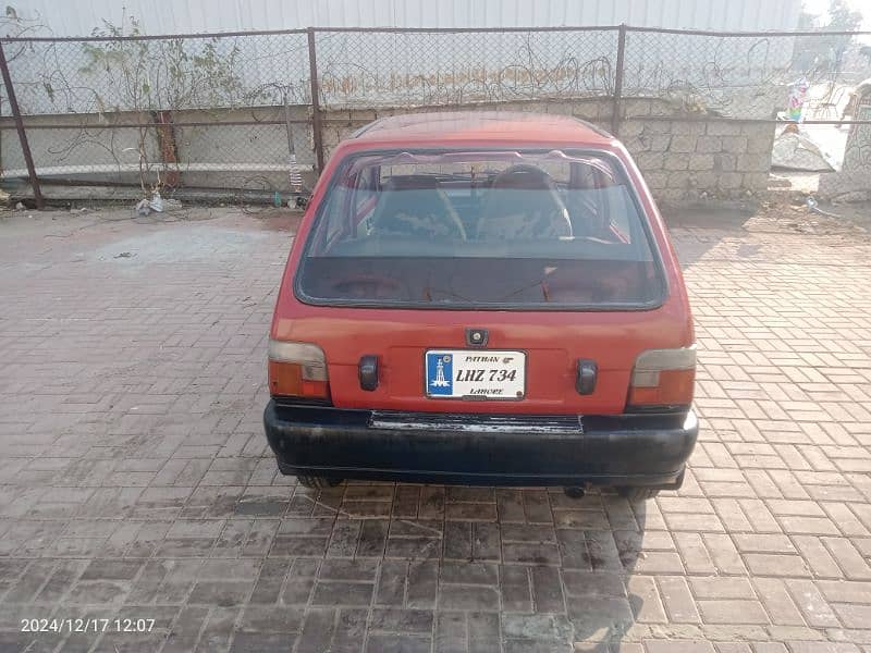 Suzuki Mehran VX 1989 4