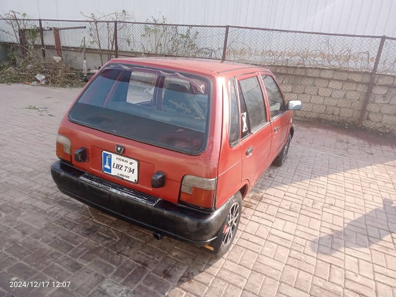 Suzuki Mehran VX 1989 5