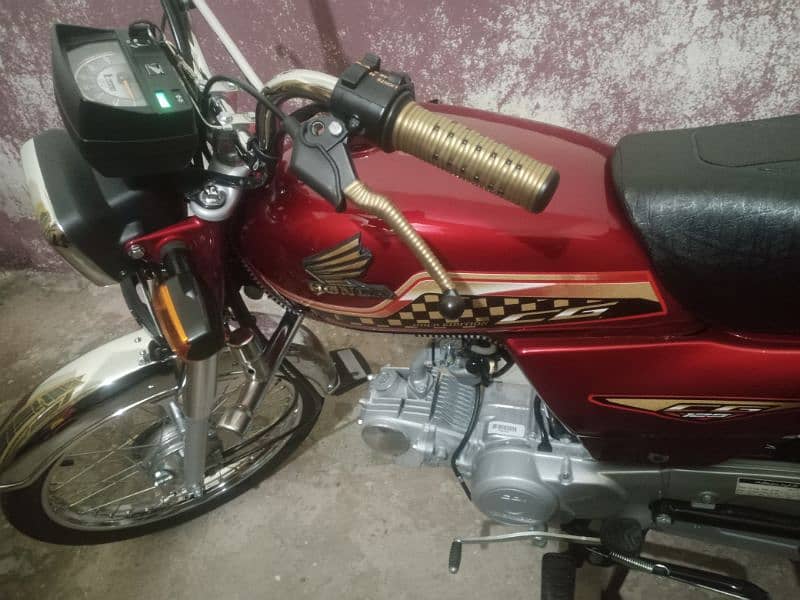 New honda 2024 modle bayek for sale with golden num double samam 4