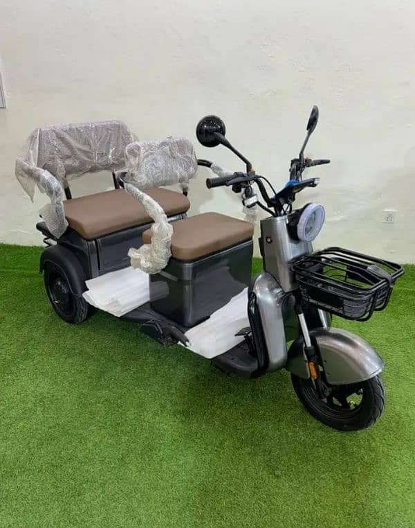 Three Wheeler Electric Bike, Scooty, Scooty 2024 New Zero Meter 7