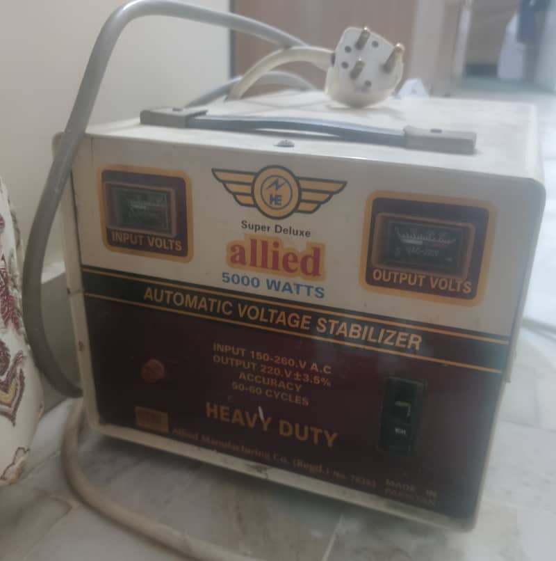 5 KW Voltage Stabilizer 0