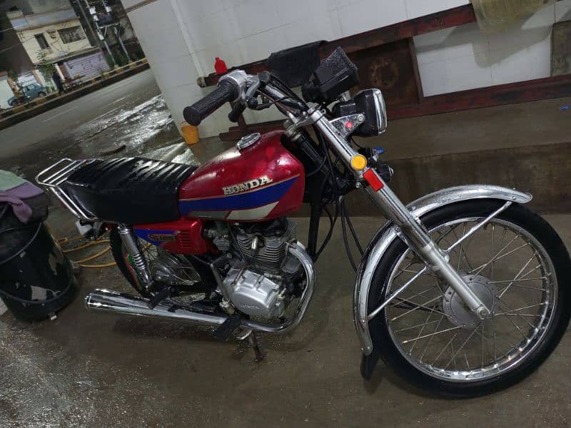 Honda CG 125 Karachi number 11