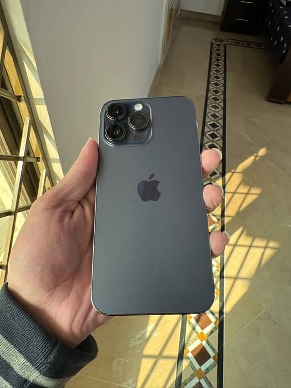 iPhone 14 Pro Max  blue 128 factory unlock LLA 0