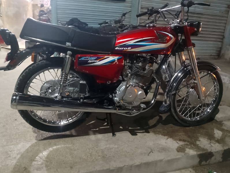 honda CG 125 0 meter condition model 2015 0