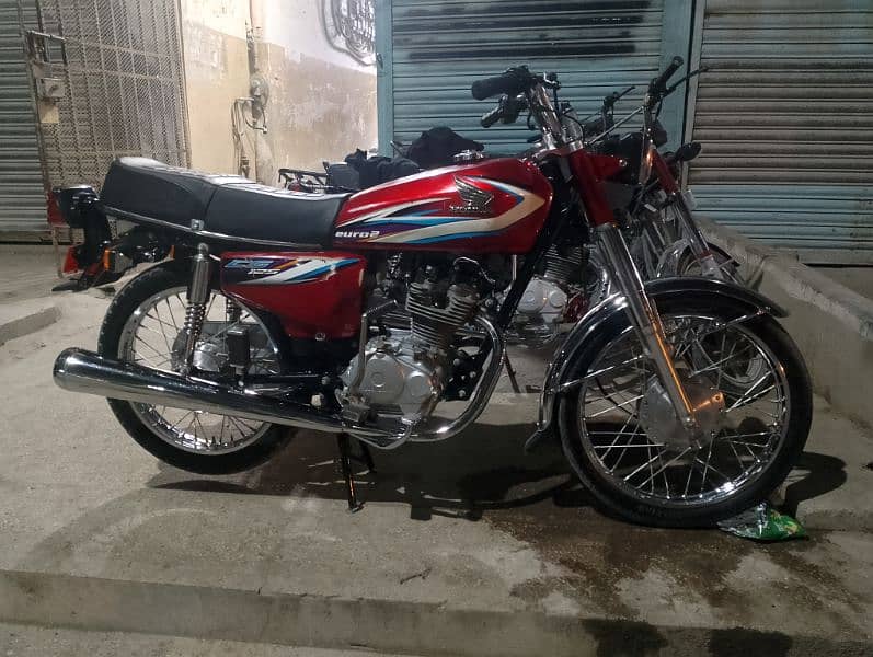 honda CG 125 0 meter condition model 2015 1