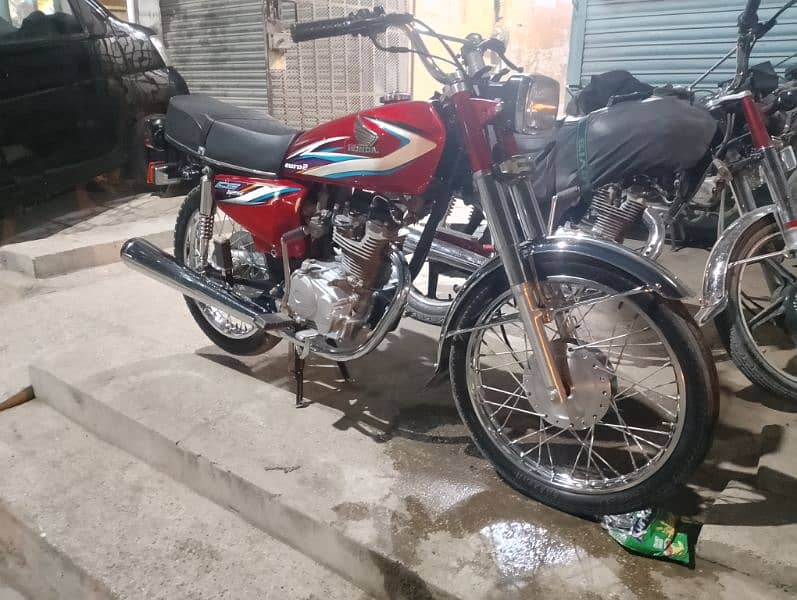 honda CG 125 0 meter condition model 2015 2