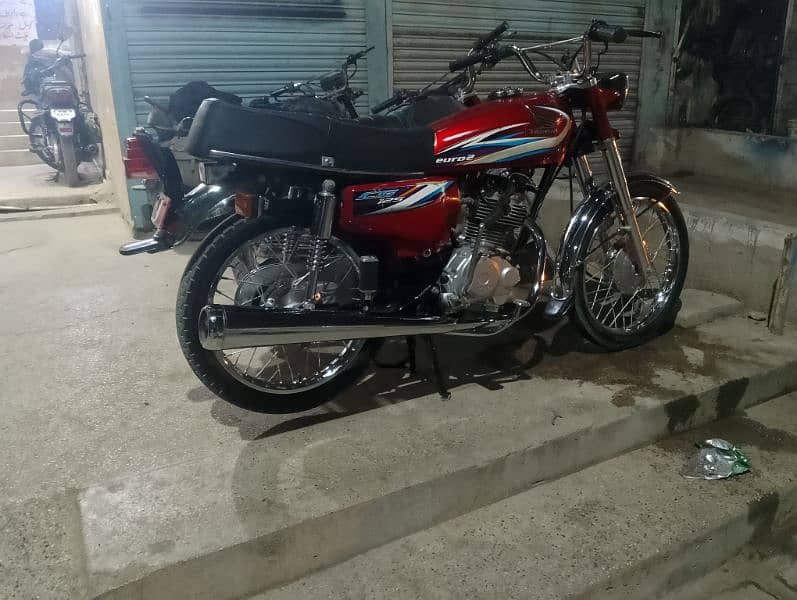 honda CG 125 0 meter condition model 2015 4