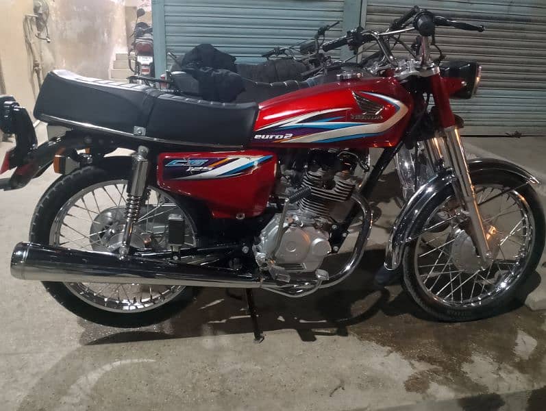 honda CG 125 0 meter condition model 2015 5