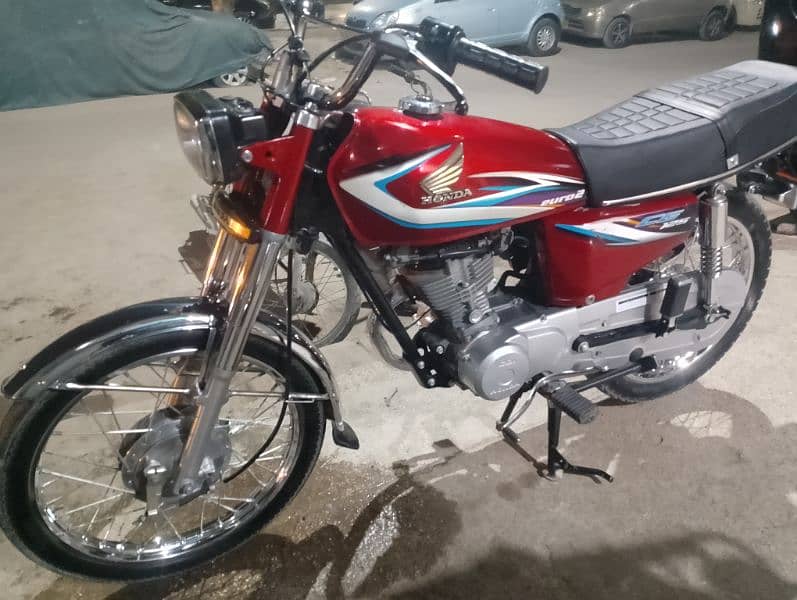 honda CG 125 0 meter condition model 2015 7