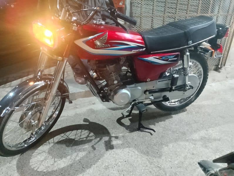 honda CG 125 0 meter condition model 2015 8