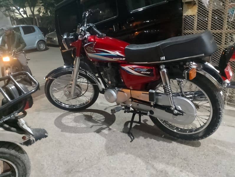 honda CG 125 0 meter condition model 2015 10