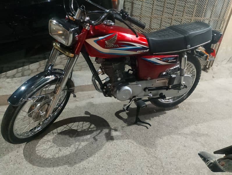 honda CG 125 0 meter condition model 2015 12