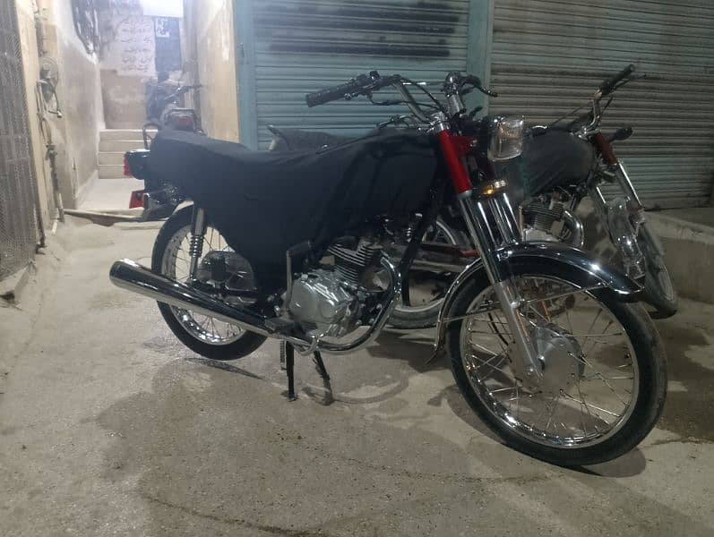 honda CG 125 0 meter condition model 2015 13