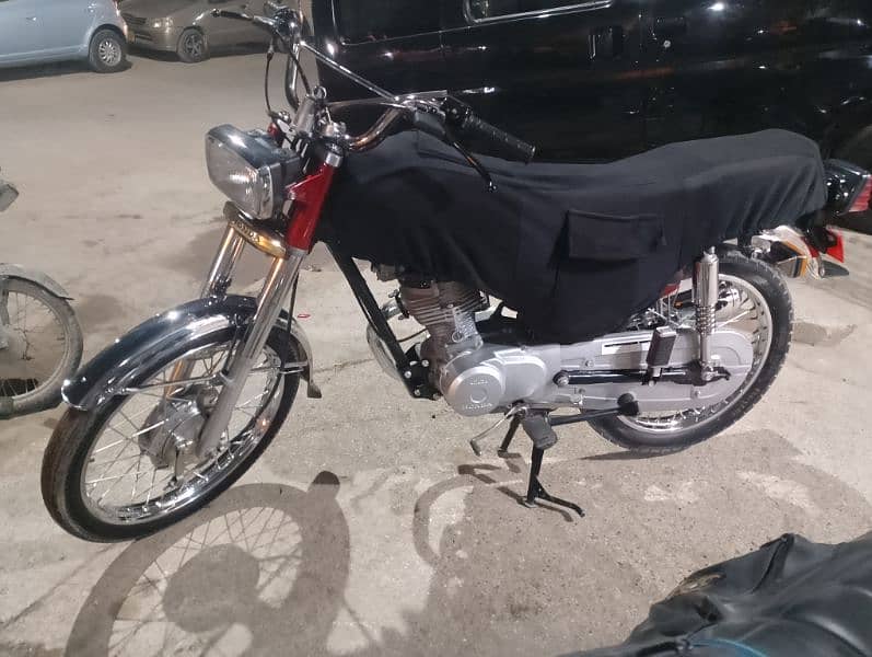 honda CG 125 0 meter condition model 2015 16