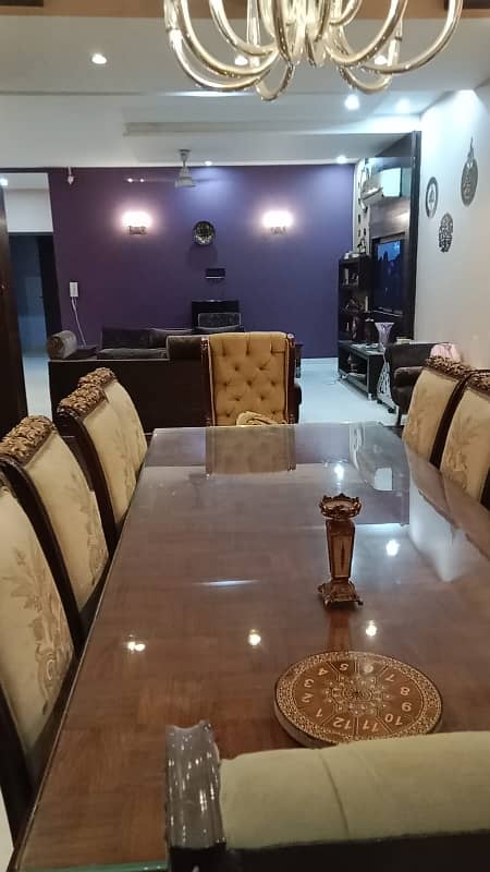 24 Marla Almost New Tile Flooring House Double Storey 5 Bed Attach Bath Double T. V Lounge Best For Two Brothers Resident It's Located To PIA Society D Block 8