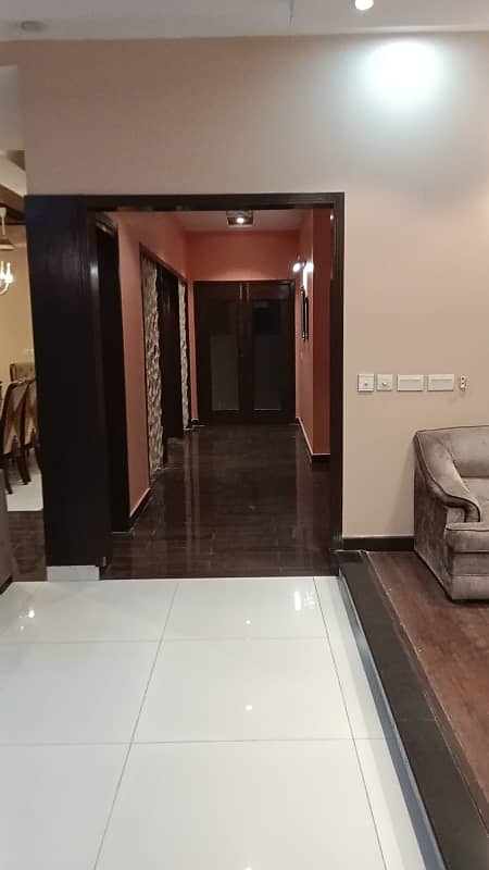 24 Marla Almost New Tile Flooring House Double Storey 5 Bed Attach Bath Double T. V Lounge Best For Two Brothers Resident It's Located To PIA Society D Block 19