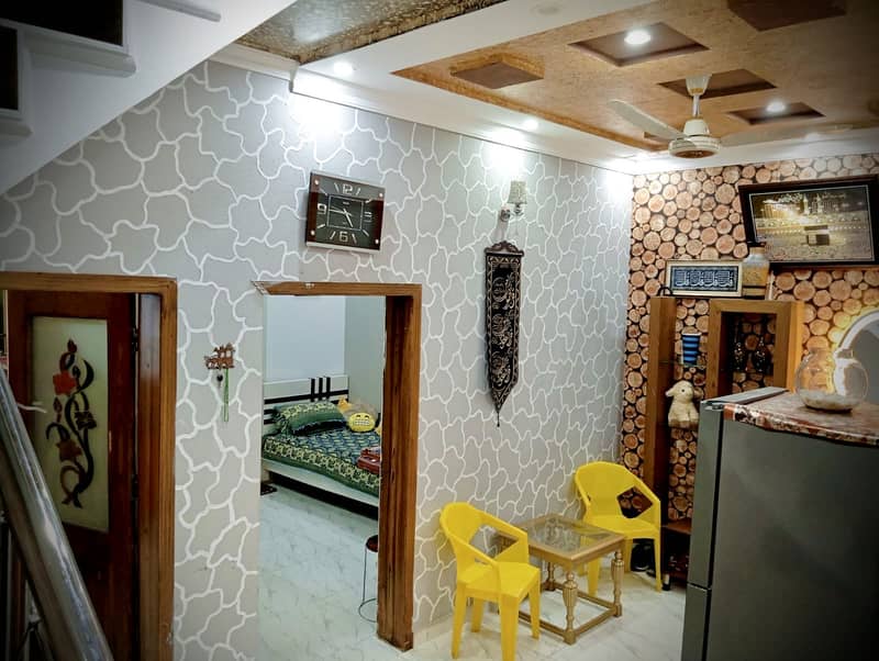 4 Marla House For Sale in Pak Arab Society Lahore electricity water gas available 9