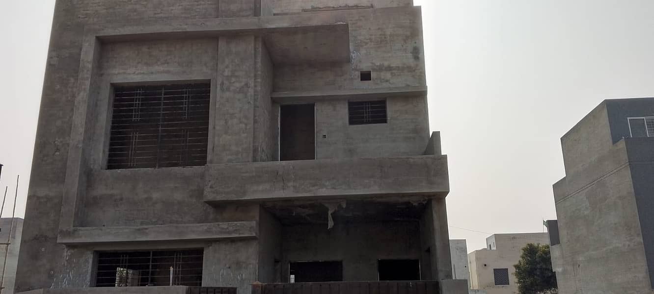 5 Marla Grey Structure House For Sale In New Lahore City Phase 2 Block A 1