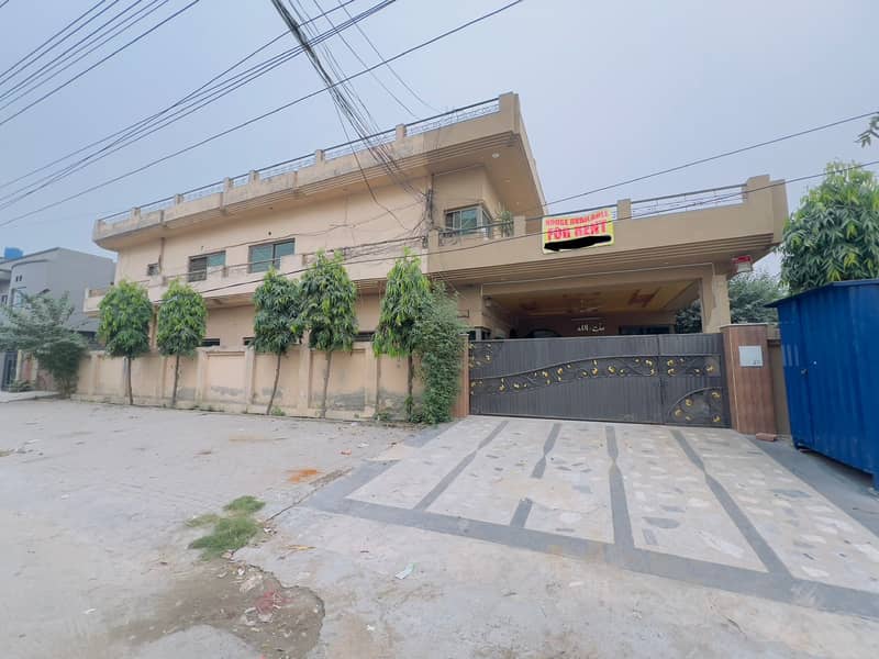 Prime 1 Kanal Corner House For Rent - Ideal For IT, Software, And Multinational Offices Etc 1